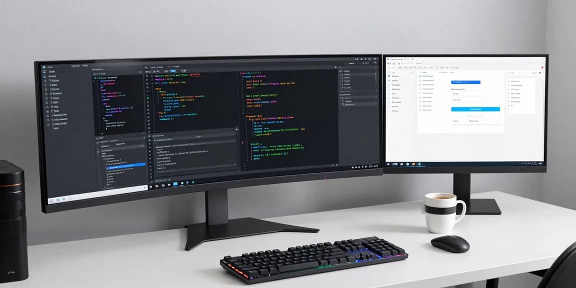 Gi8 software development environment showcasing advanced coding techniques and project management tools for modern tech professionals.