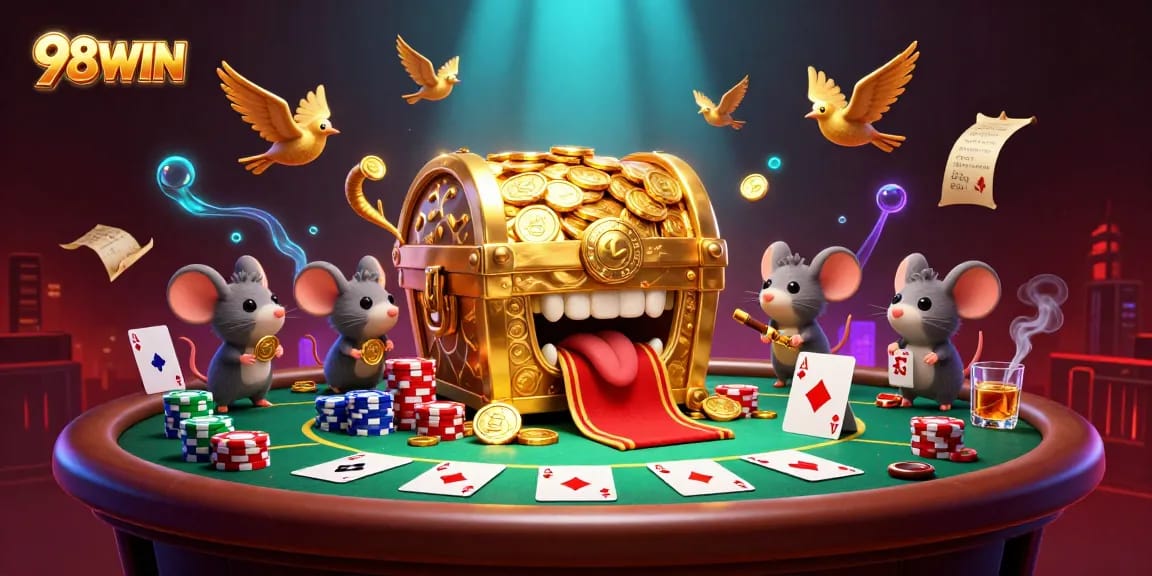 Experience thrilling poker actions at 98WIN with an immersive gaming atmosphere.