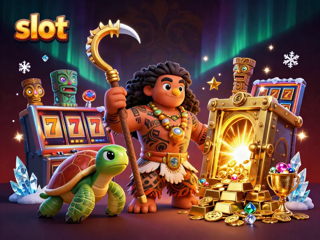 Experience jackpot excitement with slot machines, a hawk demigod, and treasures galore.