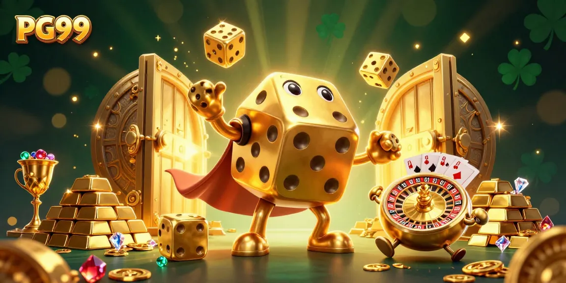 Spin and win with PG99 as you engage in lively casino action with vibrant characters and treasures.