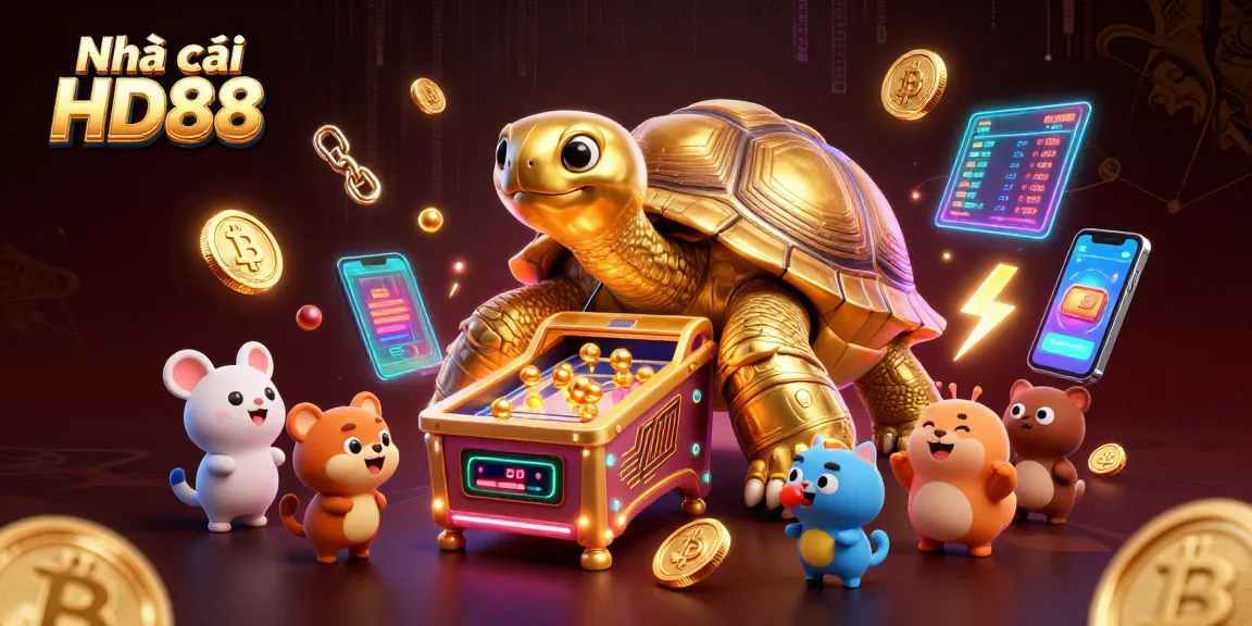 Experience thrilling gameplay at Nhà cái HD88 with vibrant characters and captivating casino elements.