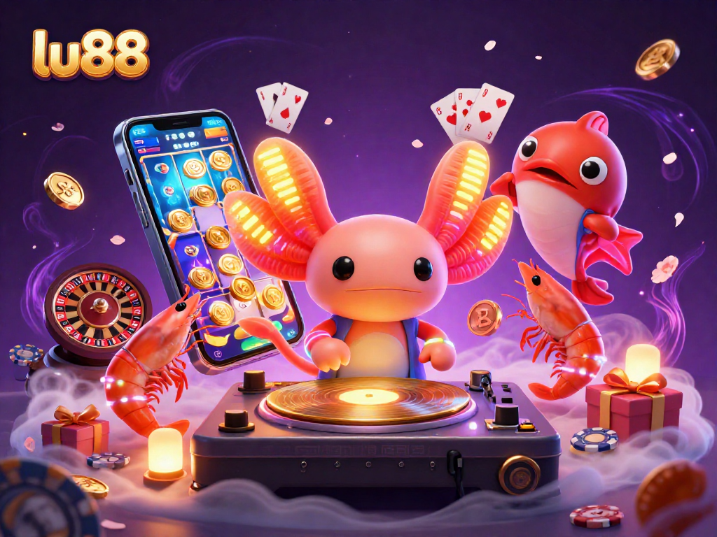 Experience thrilling gameplay at lu88 with vibrant casino characters and immersive elements.