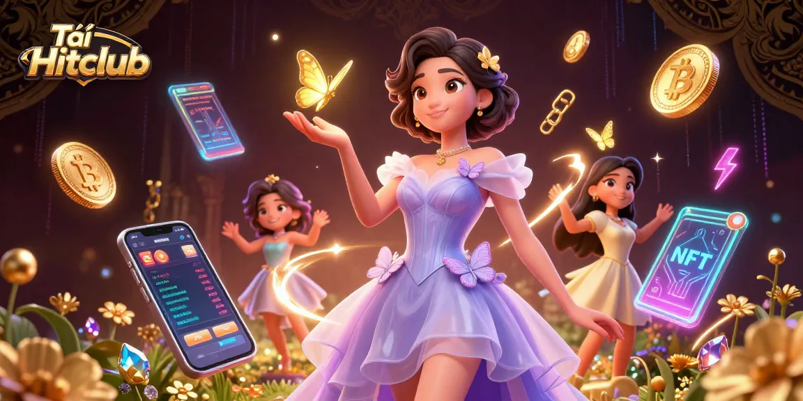 Tải Hitclub now to explore an ethereal gaming experience in an ultra-detailed 3D illustration.