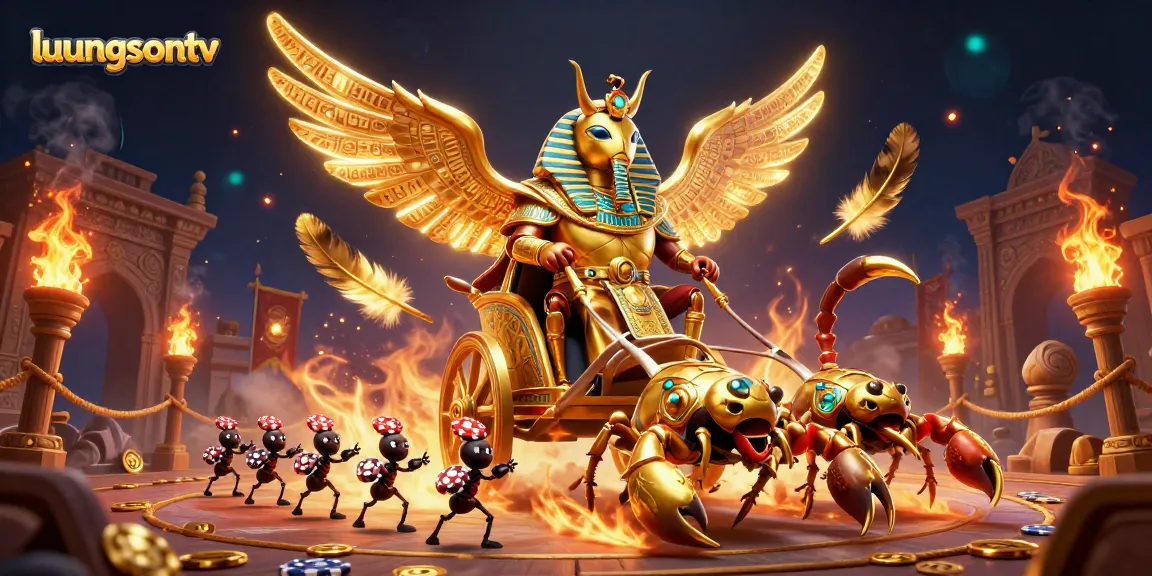Watch thrilling moments on luongsontv with vibrant clashes of golden elements and epic characters.