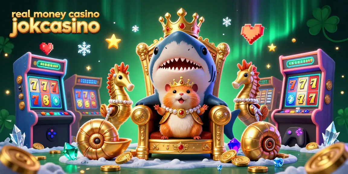 Engage in thrilling gameplay at real money casino jokacasino with the majestic hamster king and vibrant slot elements.