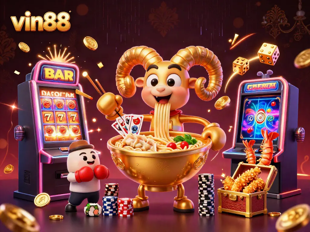 Experience vin88's thrilling casino action with dynamic characters and explosive game elements.