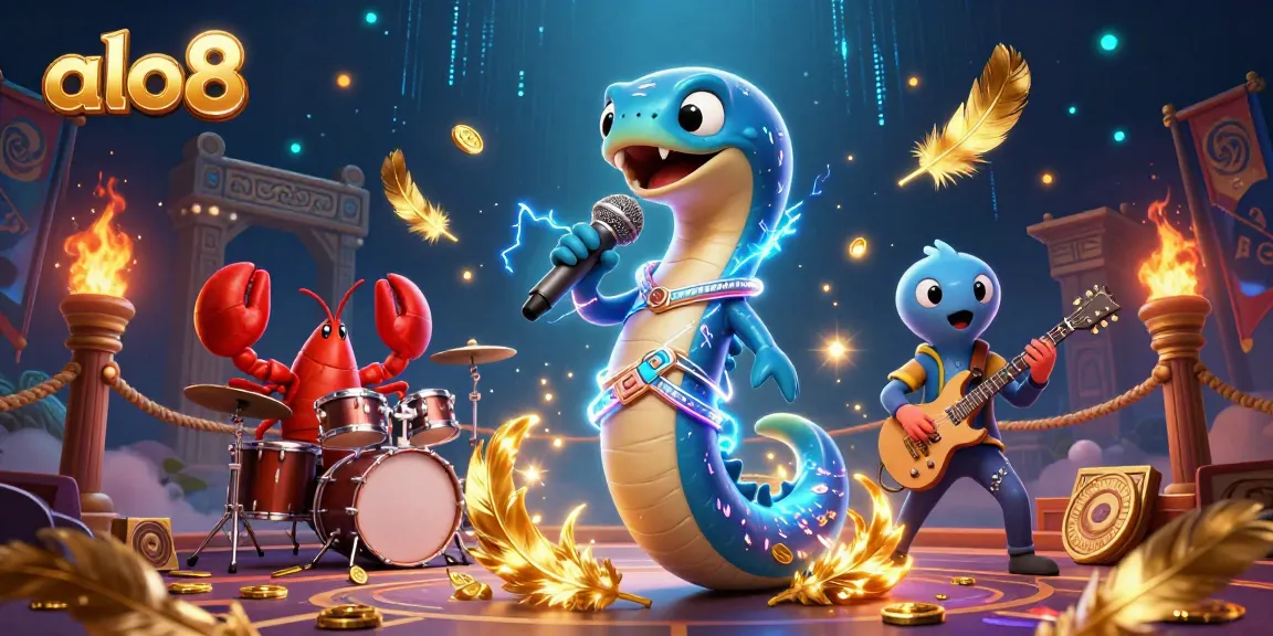 Play exciting casino games with alo8's vibrant underwater illustration featuring dynamic characters.