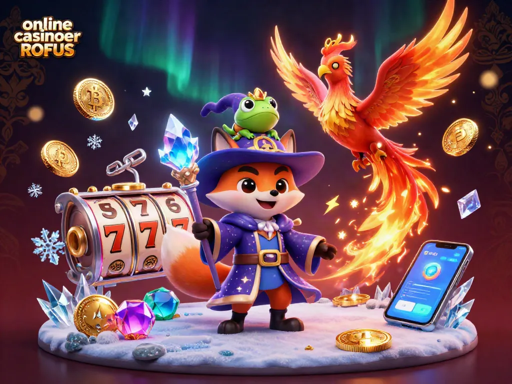 Play at online casinoer uden ROFUS with vibrant 3D characters and dynamic gaming elements.