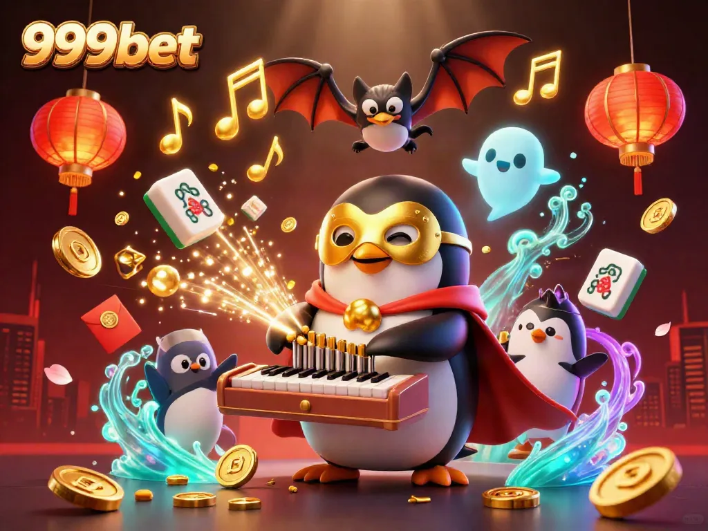 Experience exhilarating wins at 999bet with cartoon casino characters and vibrant game elements.