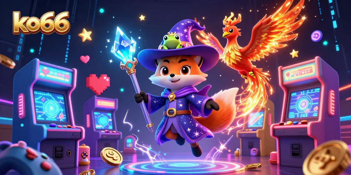 Experience thrilling gaming action at ko66 with mystical elements and vibrant casino visuals.