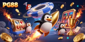 PG88 offers a vibrant casino adventure with golden coins and exciting gameplay elements.